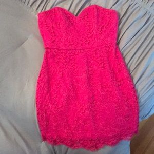 revolve mini lace dress